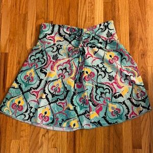 NWOT Soybu Patterned Midi Skirt, Size Small